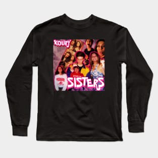 Sinjin Drowning Koury Sisters Graphic Design Long Sleeve T-Shirt